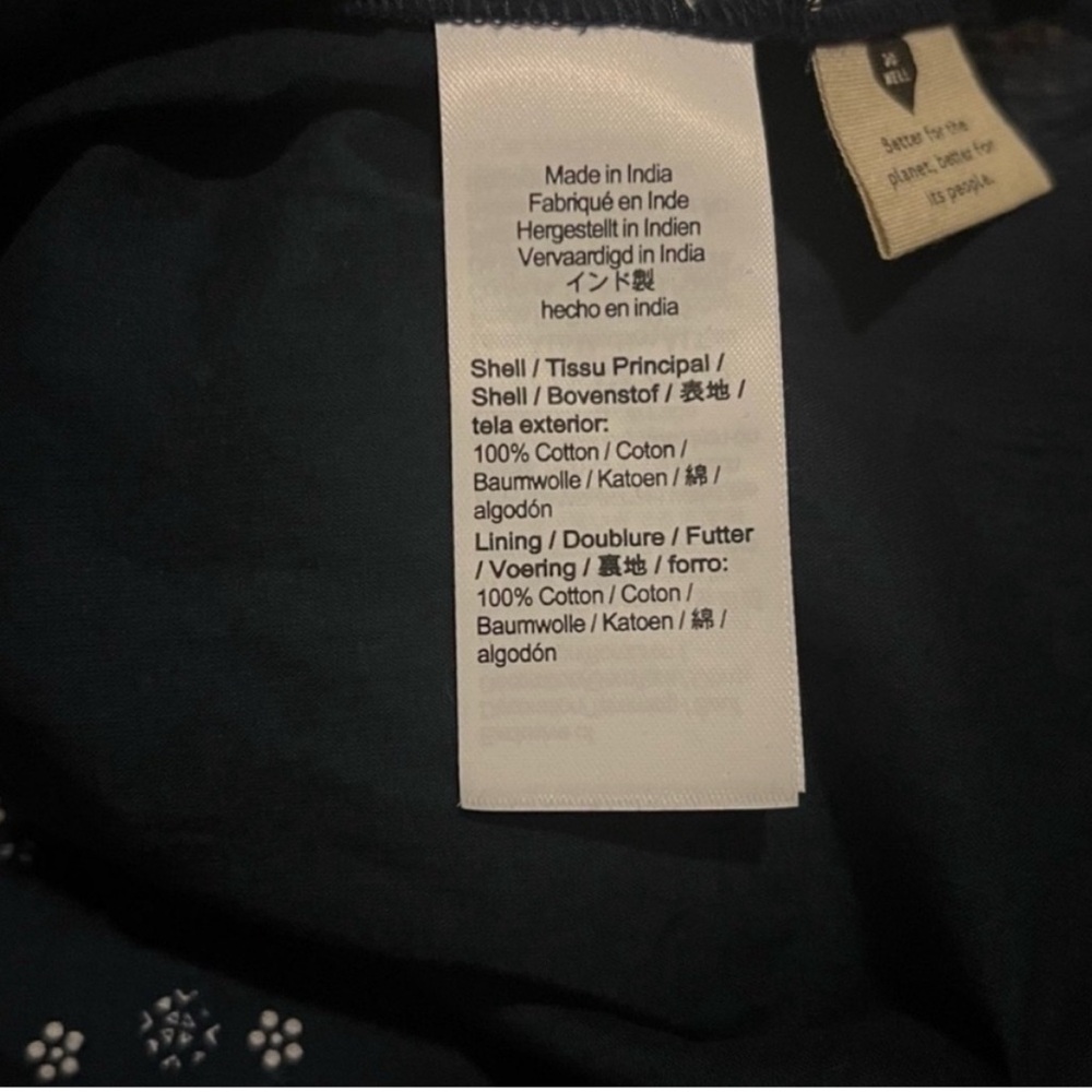 Madewell Smock-Waist Ruffle Mini Skirt – Bandana Flower Print – Size Small NWT - Picture 5 of 11